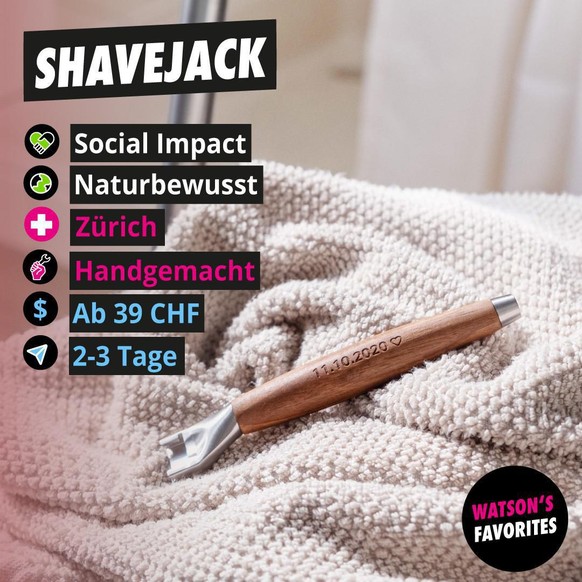 Personalisierter Rasiergriff von Shavejack