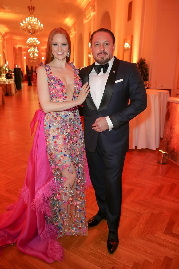RECORD DATE NOT STATED 22.04.2023, Wiener Hofburg, ROMY - Film- u. TV-Preis, Gala-Verleihung des Fernseh-Preises von ORF u. KURIER im Bild: Barbara Meier, Klemens Hallmann, ROMY - Film- u. TV-Preis ** ...