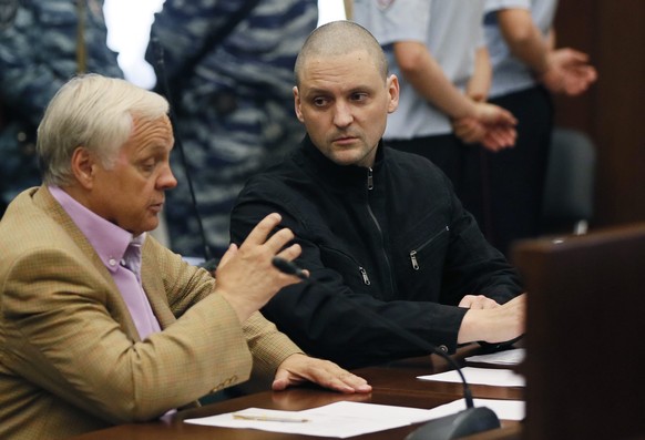 Regierungsgegner Sergej Udalzow muss ins Gefängnis.