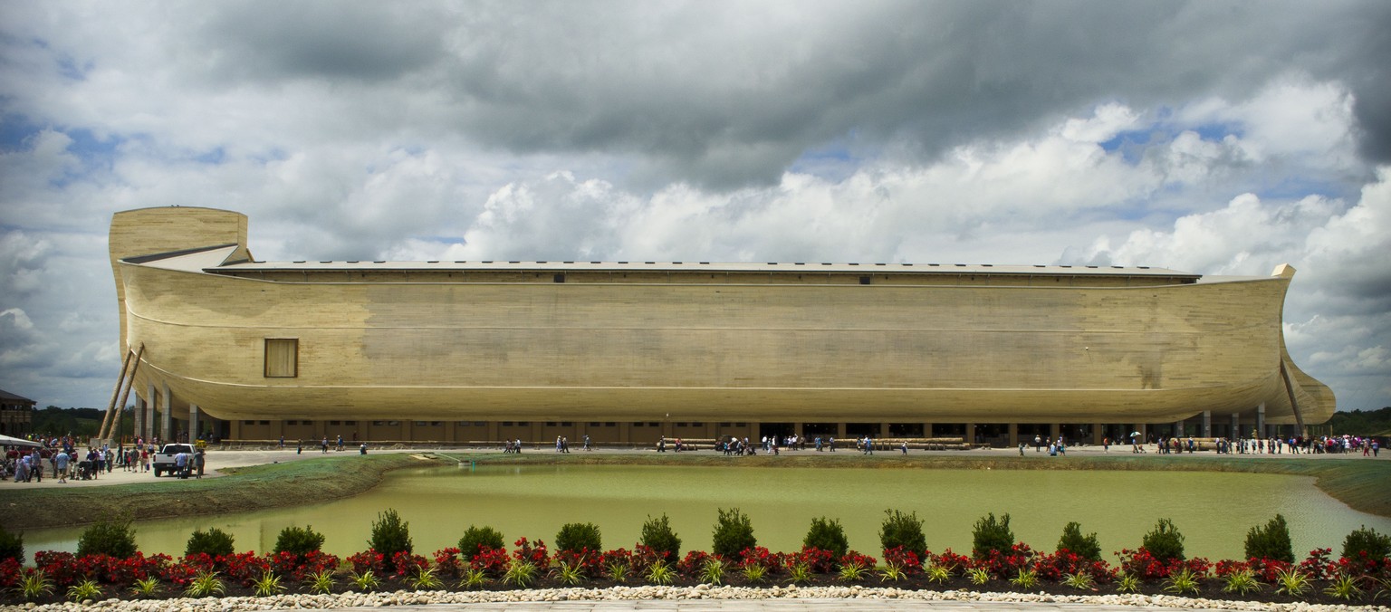 Die nachgebaute Arche Noah in Grant County, Kentucky.