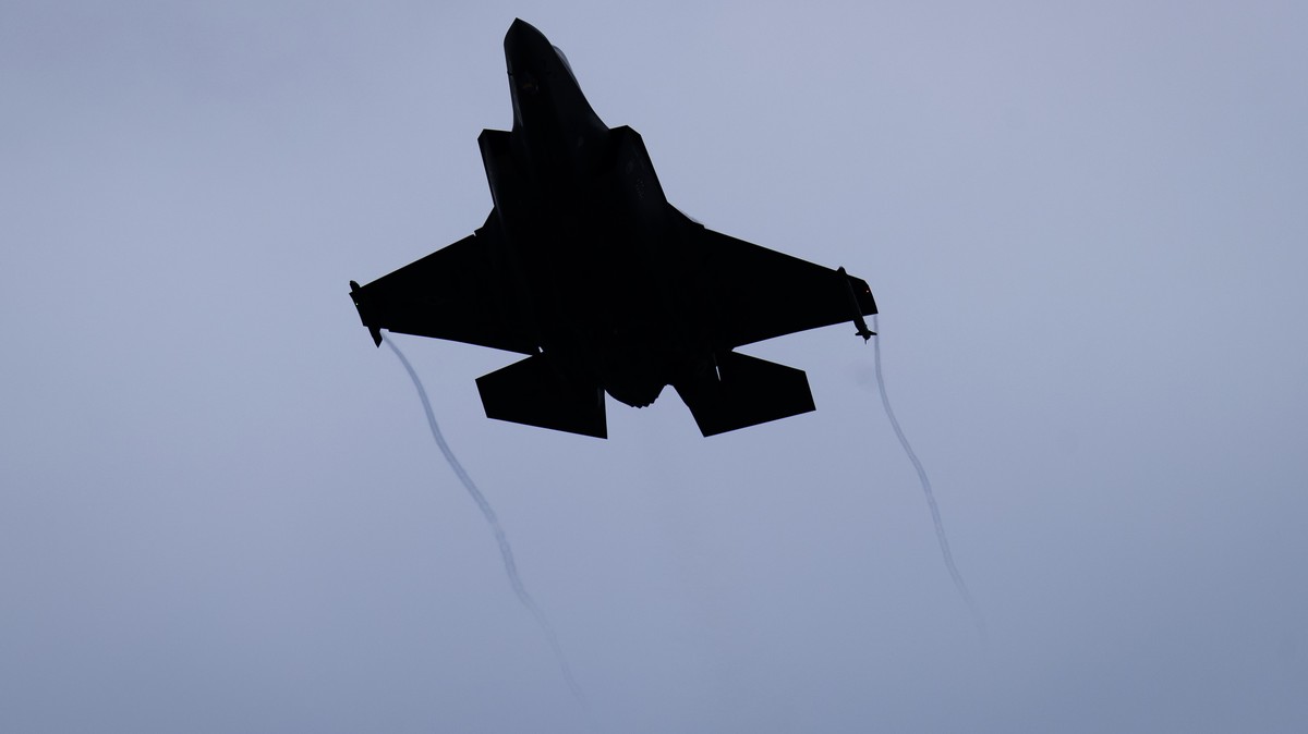 ARCHIV -- DER NATIONALRAT TRITT AUF KAUF DES F-35 JETS EIN -- Lockheed Martin F-35A fighter jet is pictured during a test and evaluation day at the Swiss Army airbase, in Payerne, Switzerland, Friday, ...