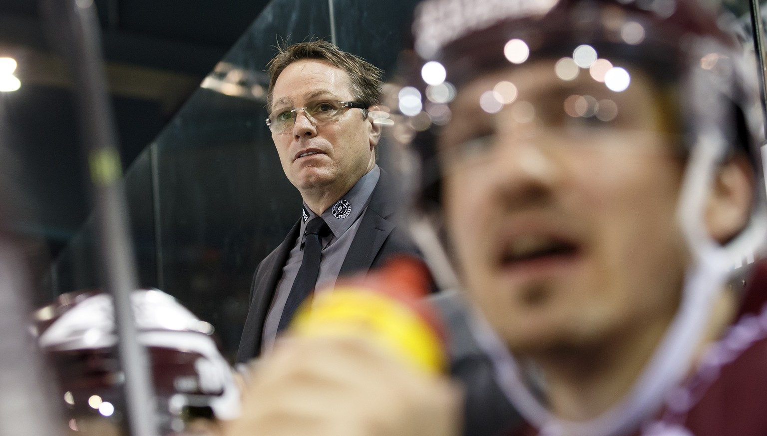 Chris McSorley hatte beim Spengler Cup 2014 stets den Durchblick.