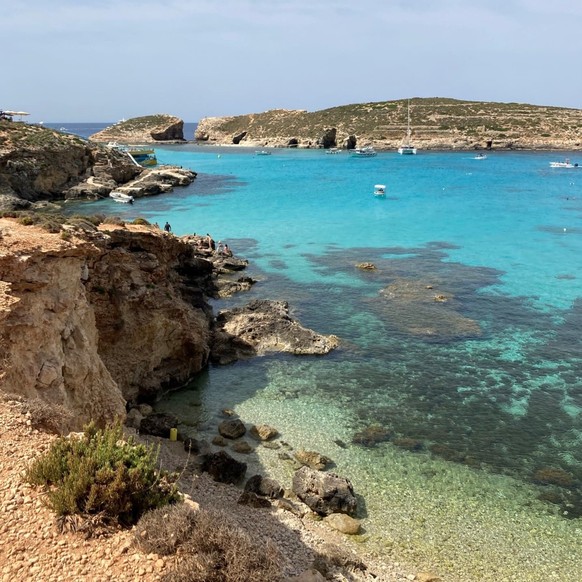 Die azurblaue «Blue Lagoon».