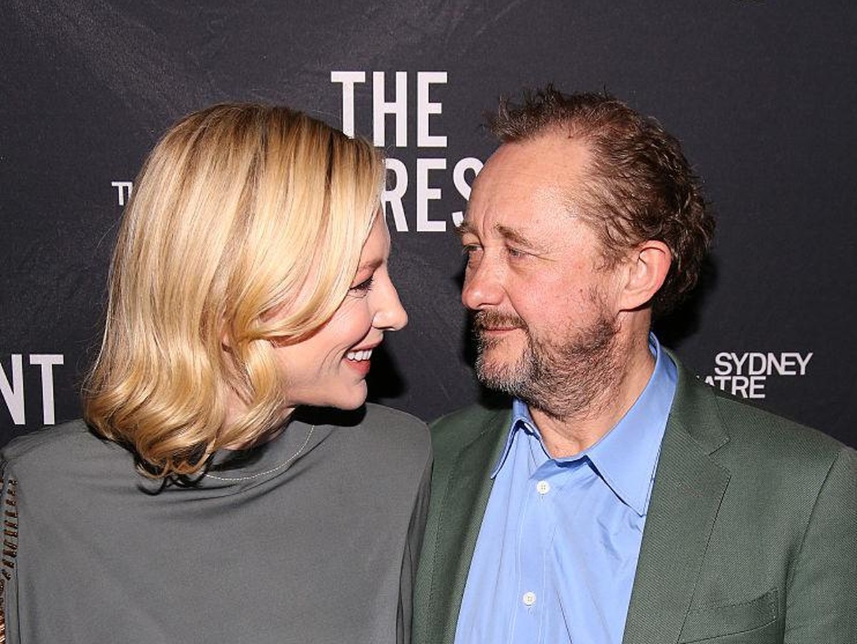 NEW YORK, NY - JANUARY 08: Cate Blanchett and Andrew Upton attend the Broadway Opening Night After Party for 'The Present' at the Bryant Park Grill on January 8, 2017 in New York City. (Phot ...