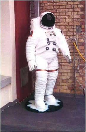 Wieder da: diese tolle Astronautenfigur.