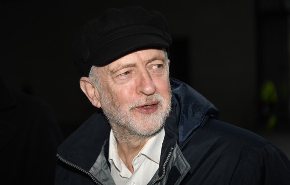 epa06480124 Britain&#039;s opposition Labour Party Leader Jeremy Corbyn arrives for an interview at British Broadcasting Corporation&#039;s (BBC) Broadcasting House in London , Britain, 28 January 201 ...