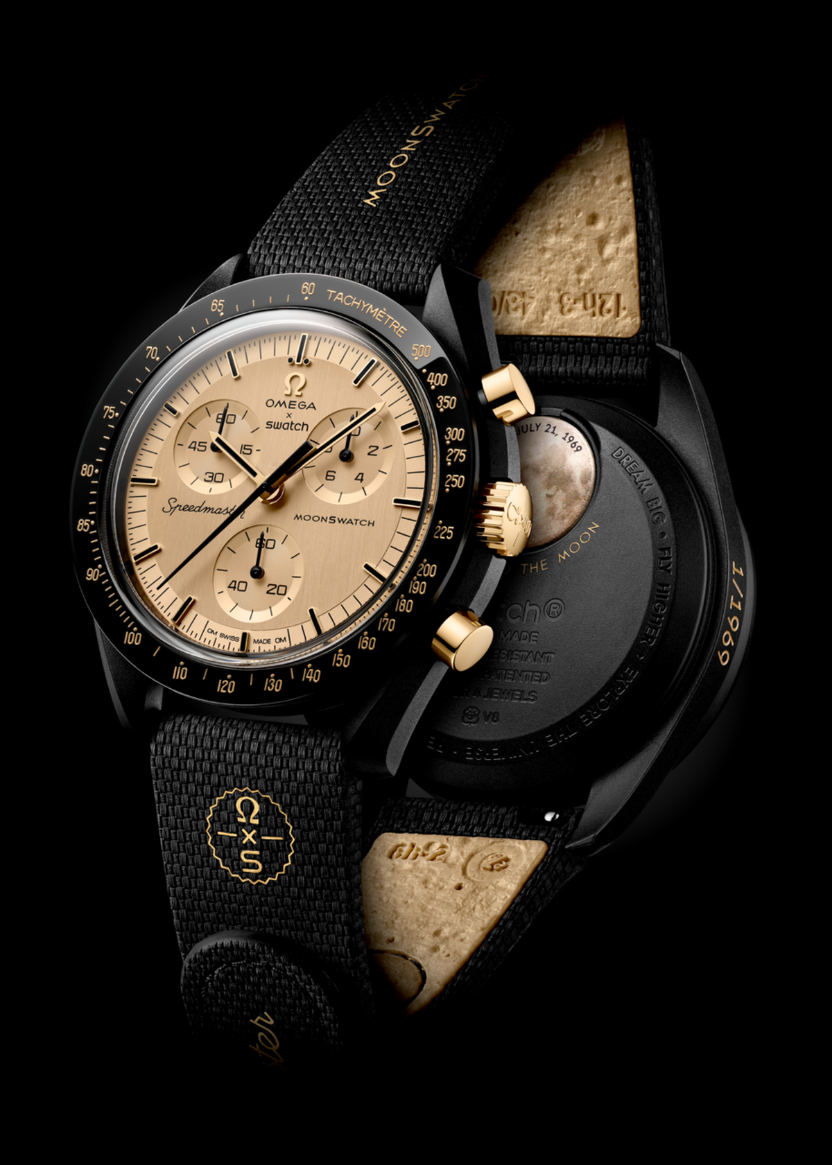 Seules 1'969 personnes recevront l’approbation de Swatch et auront ainsi la possibilité d’acheter leur MISSION TO THE MOON 1969.