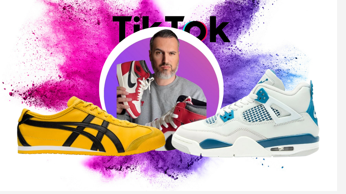 Olivier Martin est fan de sneakers depuis gamin.