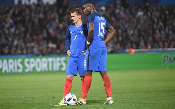 Haben noch Steigerungspotenzial: Antoine Griezmann und Paul Pogba.