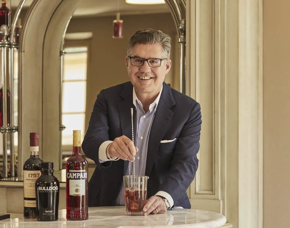 Mixt seit 2007 die Geschicke von Campari: Robert Kunze-Concewitz.