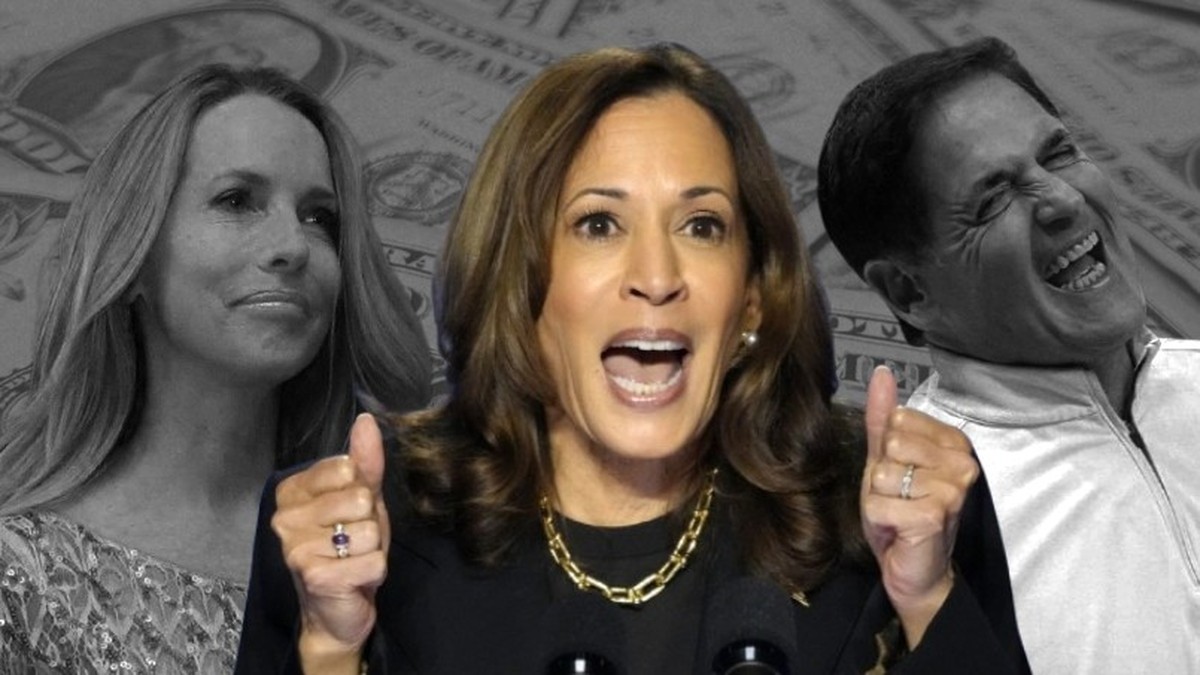 Laurene Jobs, Kamala Harris, Marc Cuban