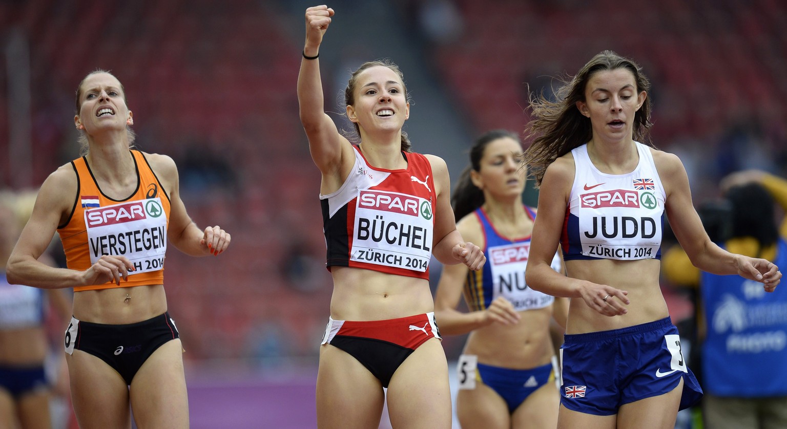 Selina Büchel darf über die Halbfinal-Qualifikation jubeln.