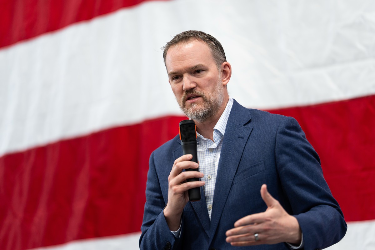 U.S. Trade Representative Jamieson Greer speaks during a tour of Atomic Industries' manufacturing facility Thursday, April 9, 2026, in Warren, Mich. (AP Photo/Julia Demaree Nikhinson)
Election 20 ...