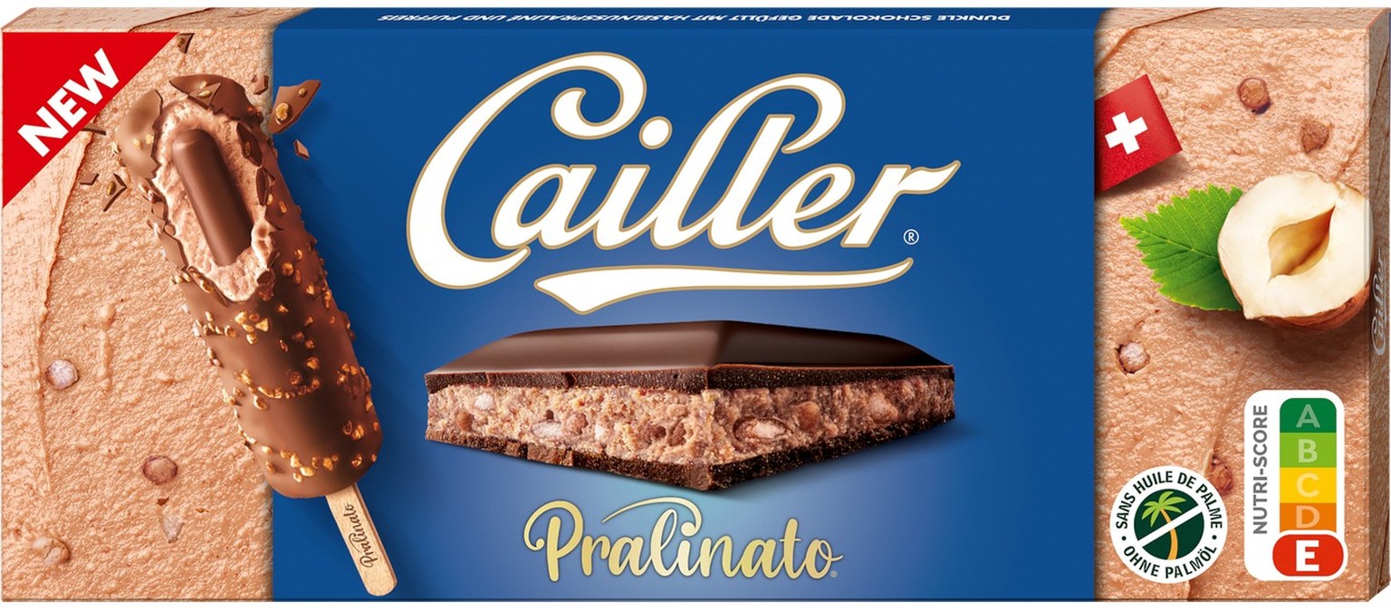 Cailler geht ins Glacé-Business: Und arbeitet dafür mit Pralinato zusammen.