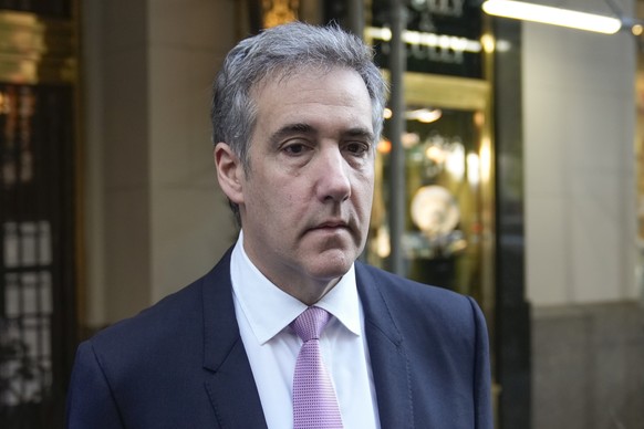 Michael Cohen leaves his apartment building on his way to Manhattan criminal court in New York, Monday, May 20, 2024. (AP Photo/Seth Wenig)
Michael Cohen