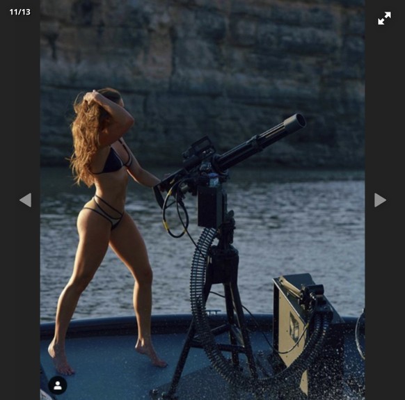 Waffenwerbe-Verbot auf Instagram? Kein Problem, dafür gibt&#039;s ja die Gunfluencerinnen
Welche Waffe? 😜