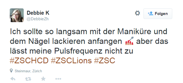 Tweet ZSC - HCD 6.4.2015