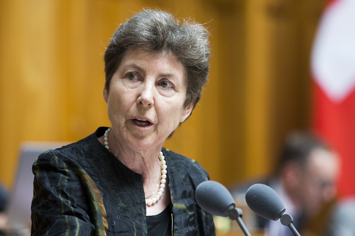 Kathy Riklin, CVP-ZH, spricht waehrend einer Debatte im Nationalrat waehrend der Sommersession der Eidgenoessischen Raete, am Montag, 28. Mai 2018 in Bern. (KEYSTONE/Peter Klaunzer)