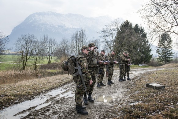 Schweizer Soldaten sollen künftig spontan auf Drogen getestet werden dürfen.&nbsp;