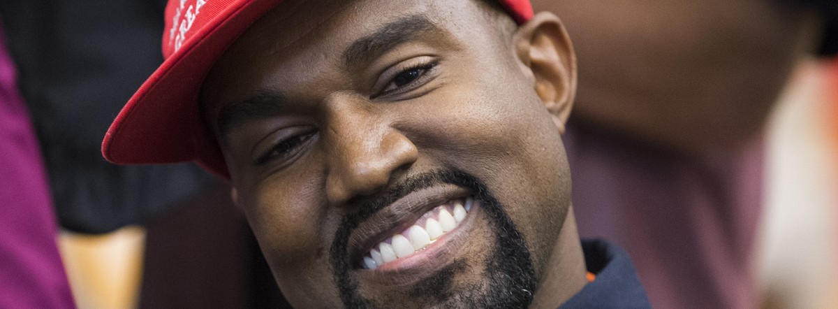 epa08528692 (FILE) - US entertainer Kanye West speaks during a meeting with US President Donald J. Trump in the Oval Office of the White House in Washington, DC, USA, 11 October 2018 (reissued 05 July ...