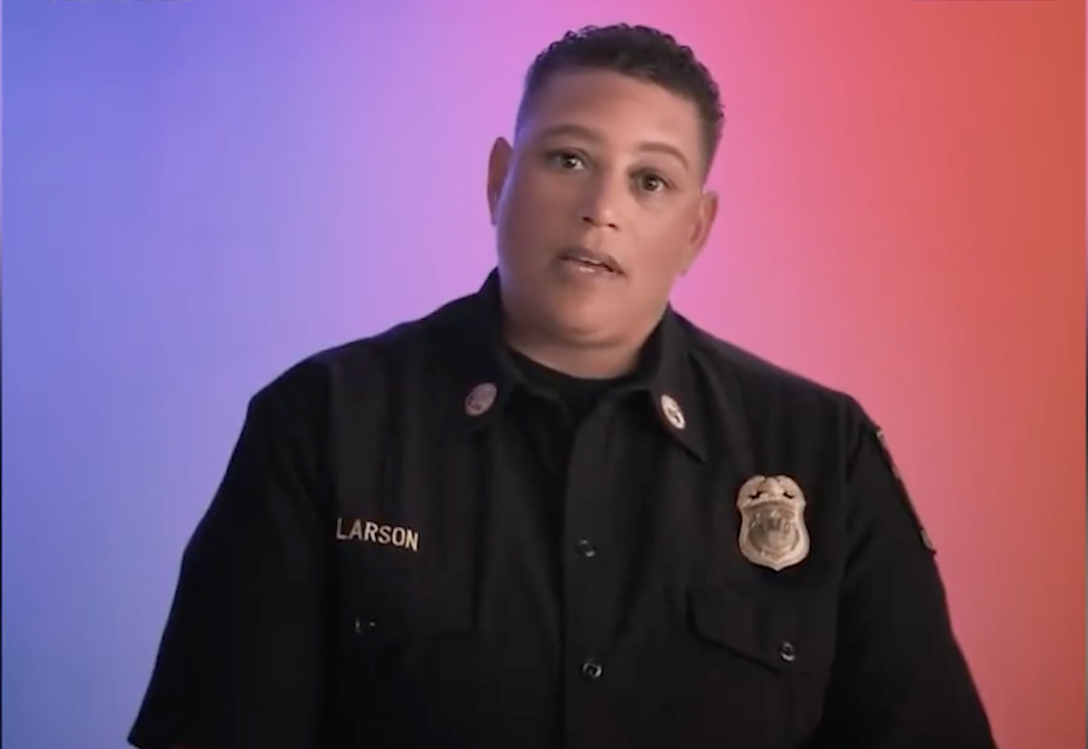 L'adjointe LAFD à l'Equité Kristine Larson.