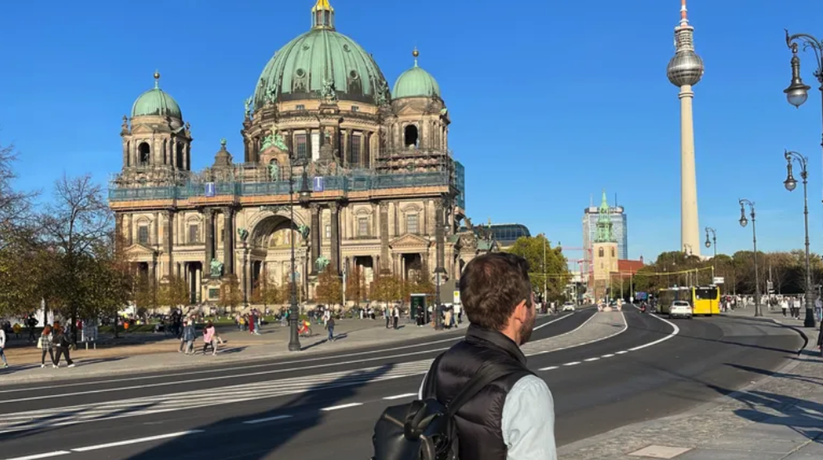 "Berlin ist interessant", sagt Anton. Aber eigentlich wollte er ja gar nicht weg aus Moskau.