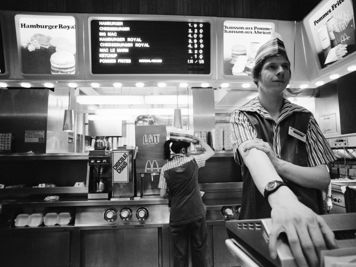 McDonald's a ouvert son premier restaurant il y a 50 ans à Genève. Ici, une image de 1981 (archives).