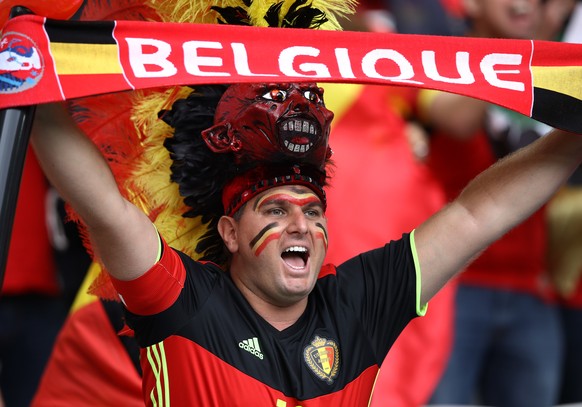 Die belgischen Fans werden auch im Achtelfinal mitfiebern.