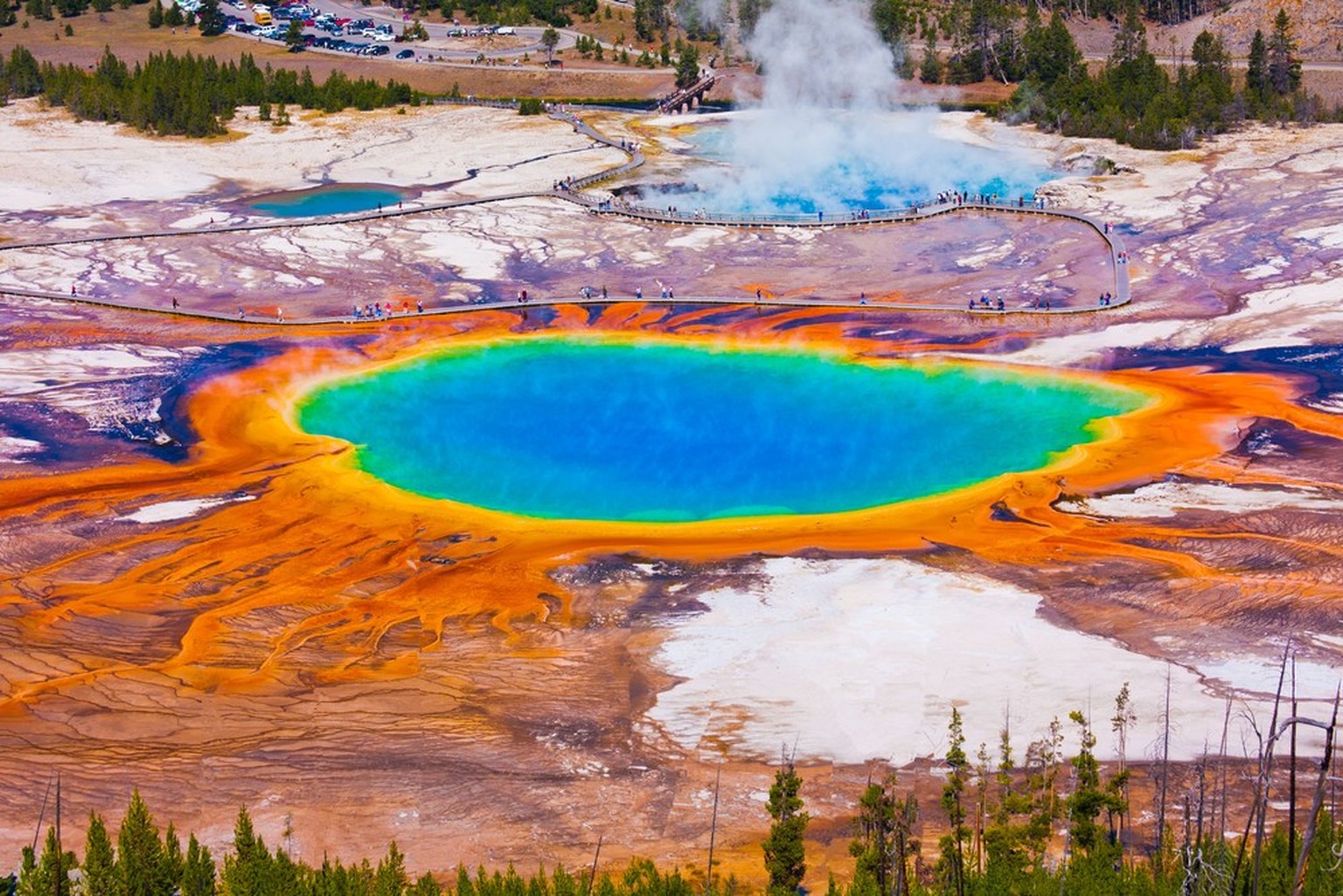 Yellowstone Vulkan.