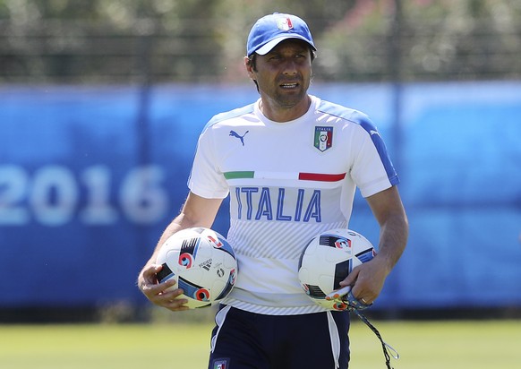 Conte selbst bleibt bescheiden.