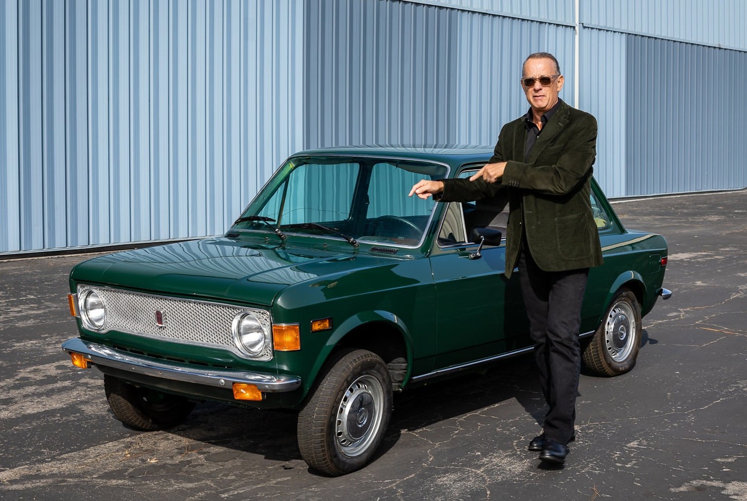 Tom Hanks&#039; 1975er Fiat 128 steht zum Verkauf. https://bringatrailer.com/listing/1975-fiat-128-2/