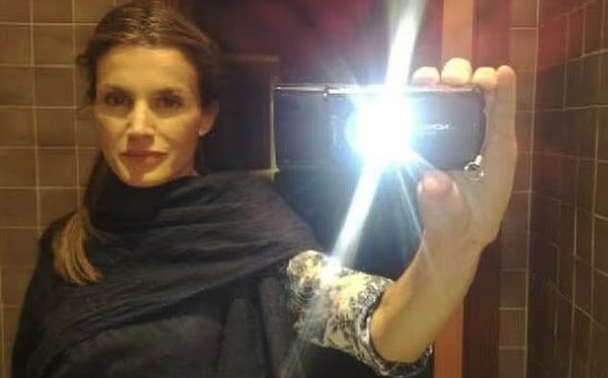 La fameuse photo que Jaime del Burgo avoir reçue de Letizia, en 2005.