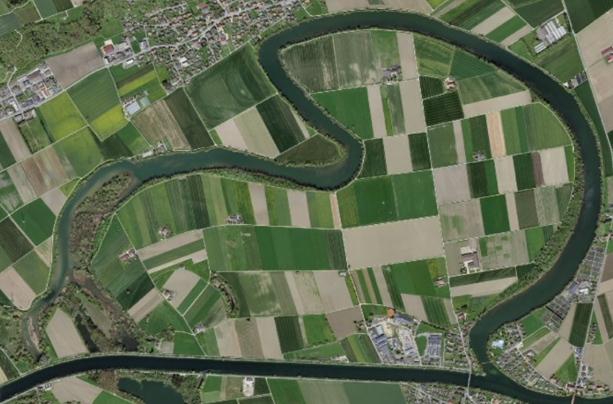 Häftli Büren an der Aare Inseln Schweiz ist keine