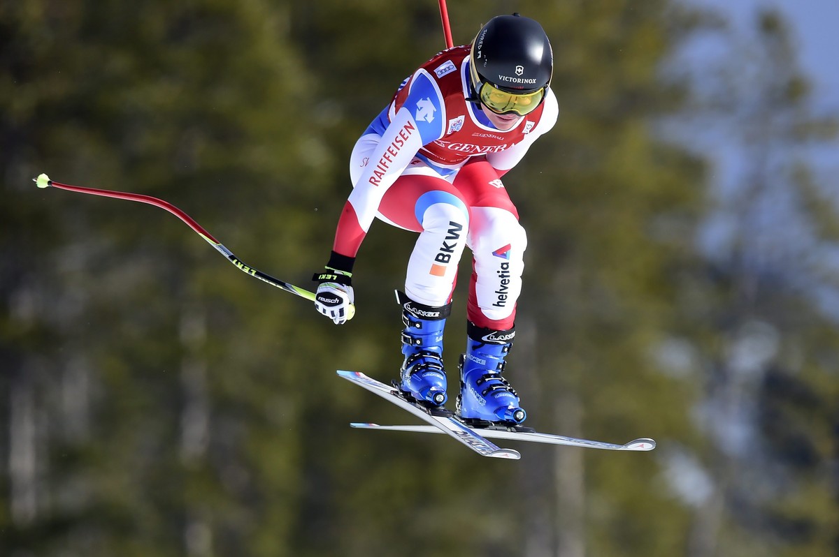Fabienne Suter fährt auf den zweiten Platz.&nbsp;