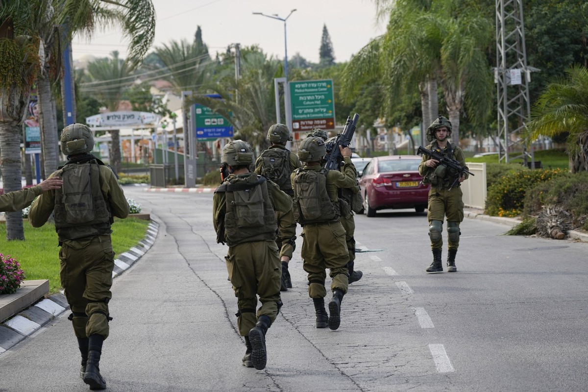 Tsahal en action à Sderot.