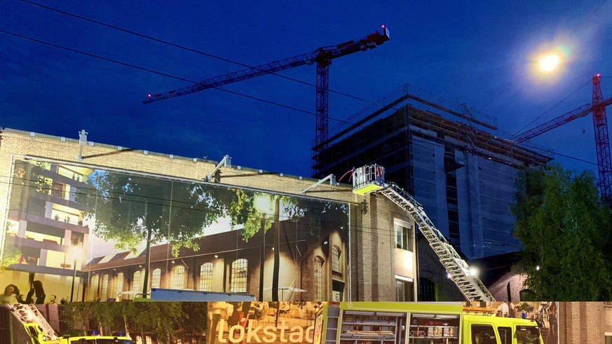 Dachbrand bei Fabrikgebäude in Winterthur - Vimarsana News