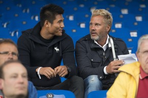 Bei Vaduz gegen Luzern auf der Tribüne gesichtet: Thorsten Fink.