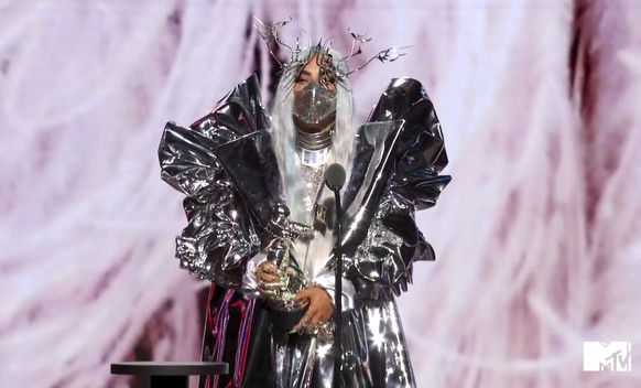 Lady Gaga bei der Preisverleihung für den «Tricon Award».