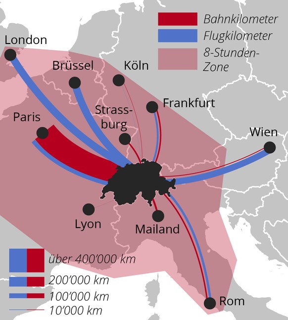 (Nach Lyon reisten in besagtem Jahr nur vier Beamte der untersuchten Departemente und zwar mit dem Zug).