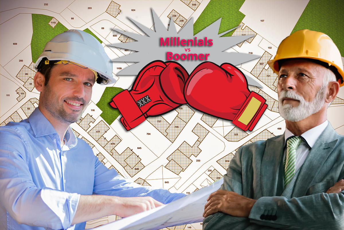 Boomer vs. Millenials Löpfe