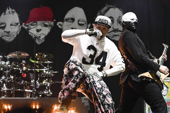 March 9, 2019 - Costa Mesa, California, USA - Fred Durst performing with Limp Bizkit at the Musink Festival in Costa Mesa CA.  on March 9, 2019 Costa Mesa US - ZUMAs196 20190309_zap_s196_011 Copyrigh...