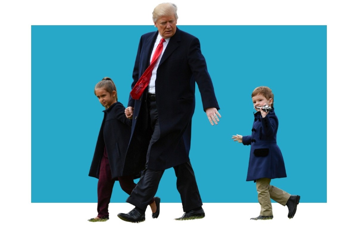 Donald Trump a joué habilement avec l'image de grand-papa pour adoucir sa réthorique agressive.