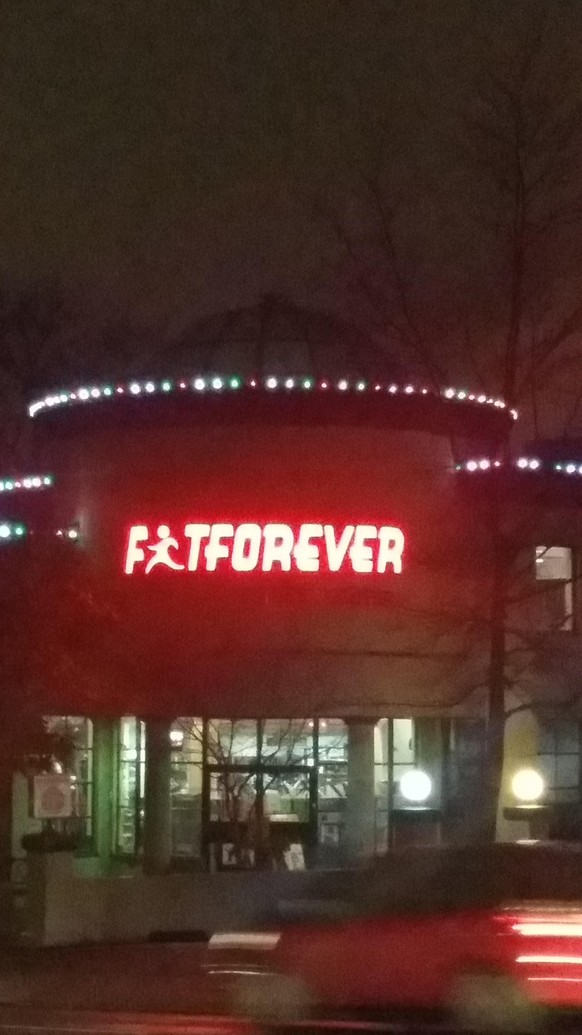 Fail: Fitforever Fatforever