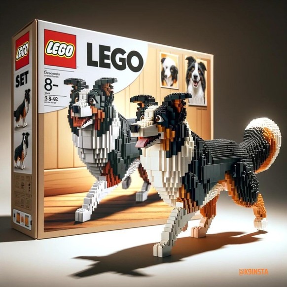 KI-Lego-Set Hund