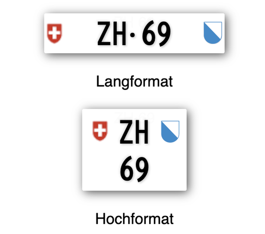 Wettbieten um Autonummer ZH 69 hat begonnen.