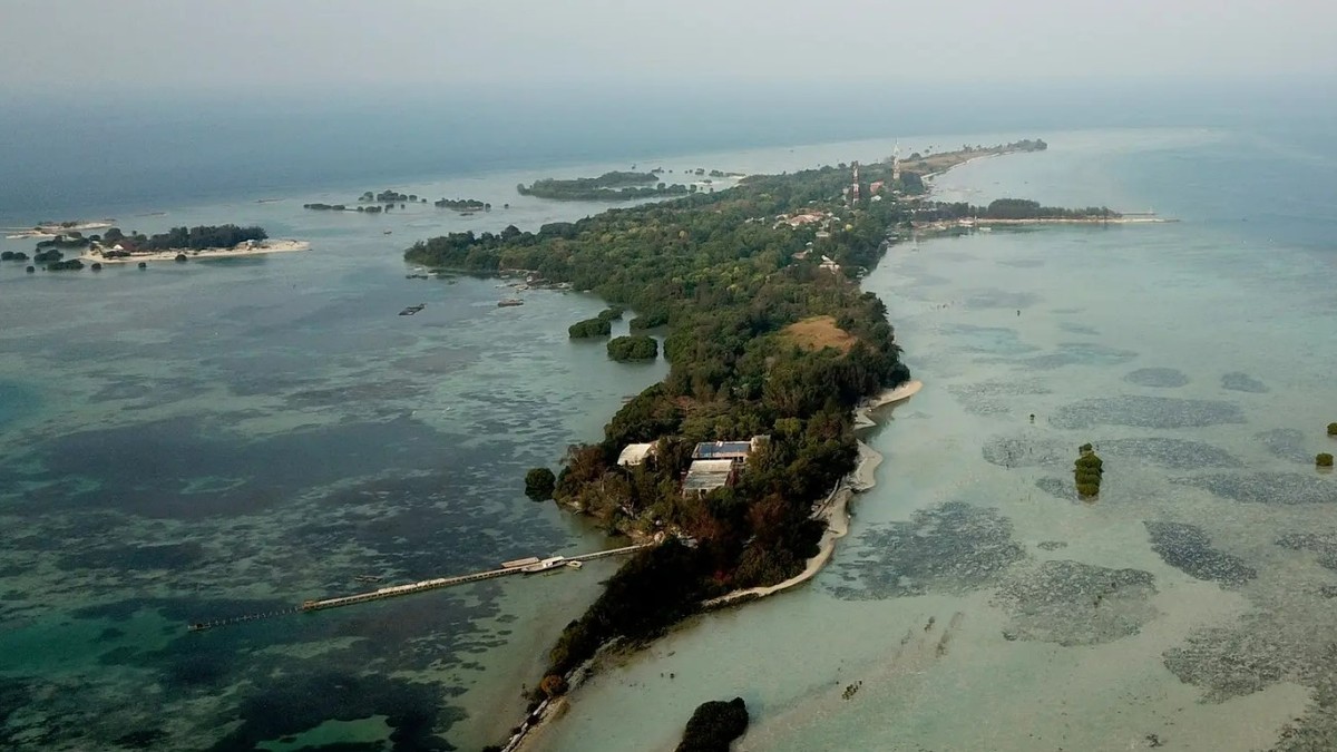 Auf der Insel Pari leben rund 1200 Menschen.