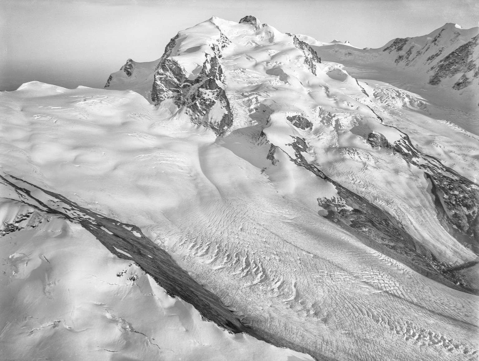 Monte Rosa, Walliser Alpen.