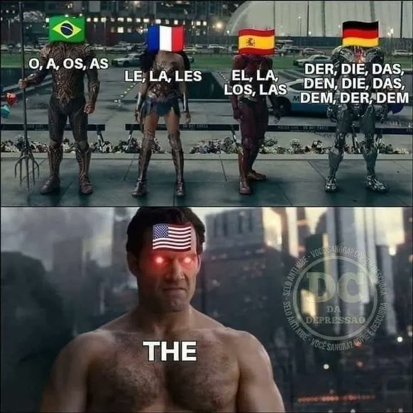 Meme über Sprachen The Der die Das