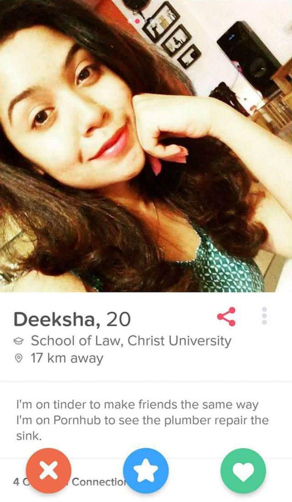 Witzige Tinder Profile