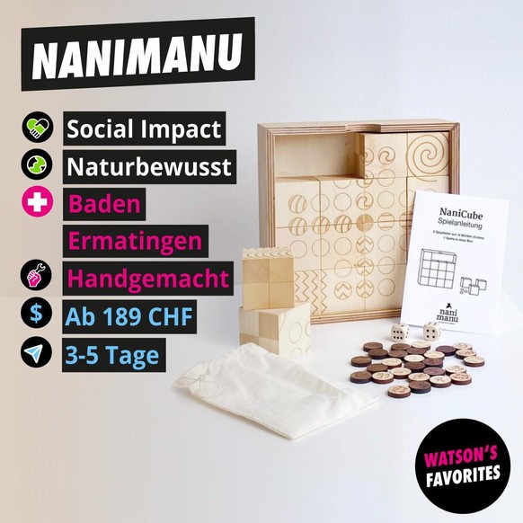 Der nachhaltige NaniCube von NaniManu